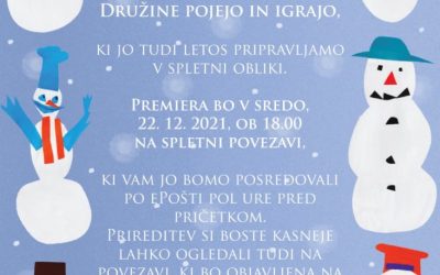 Družine pojejo in igrajo