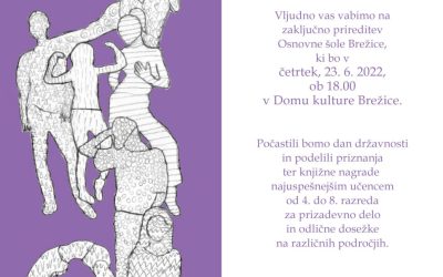 Vabilo na zaključno prireditev